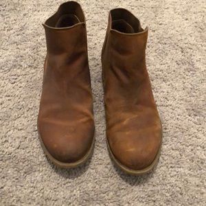 Brown Franco Sarto Booties